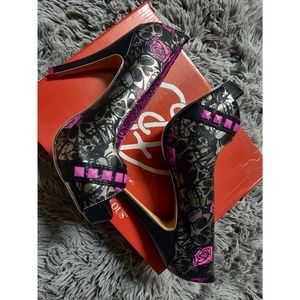 New Iron Fist Heels Studded Muerte Punk Princess